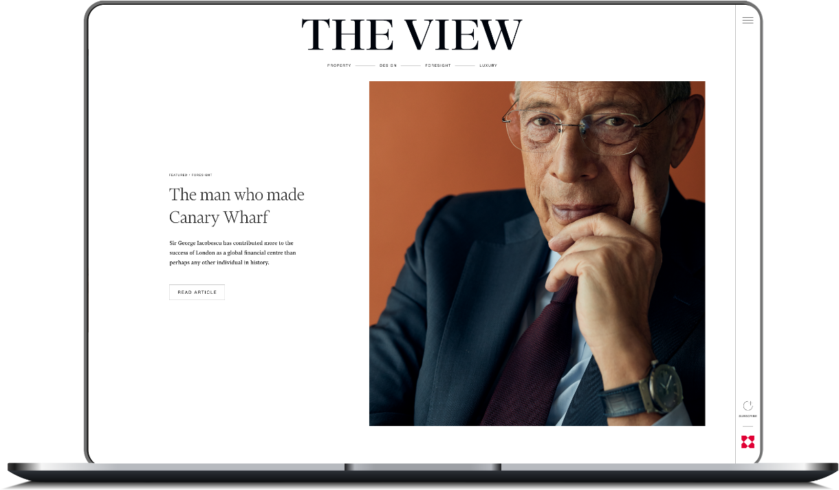 The View homepage